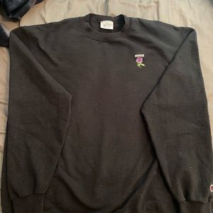 Black Champion x Broken XL crewneck